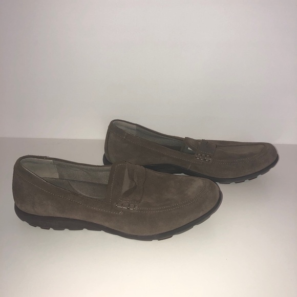 Rockport Brown Loafers Slip On Shoes ((size 10)) - Picture 2 of 7